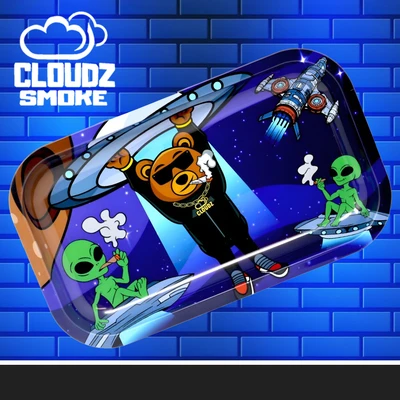 ALIEN CLOUDZ ROLLING TRAY - 1CT