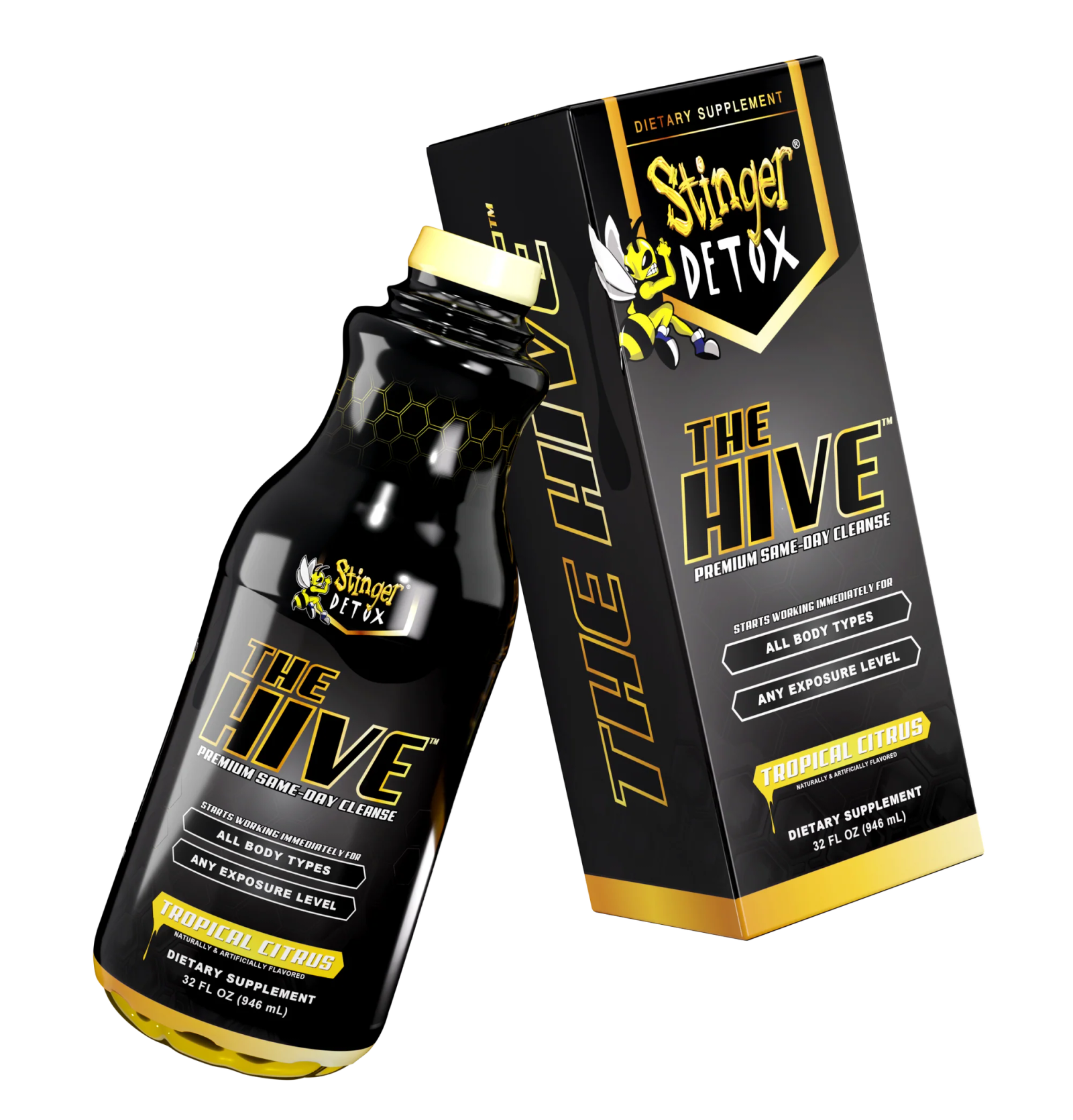 STINGER DETOX THE HIVE PREMIUM SAME DAY CLEANSE 946ML